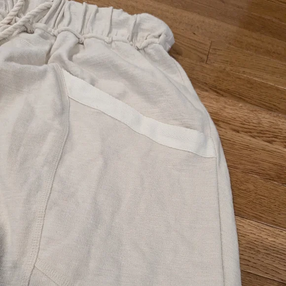 Free People FP Beach Cream Wide-Leg Pants Small - Picture 5 of 15